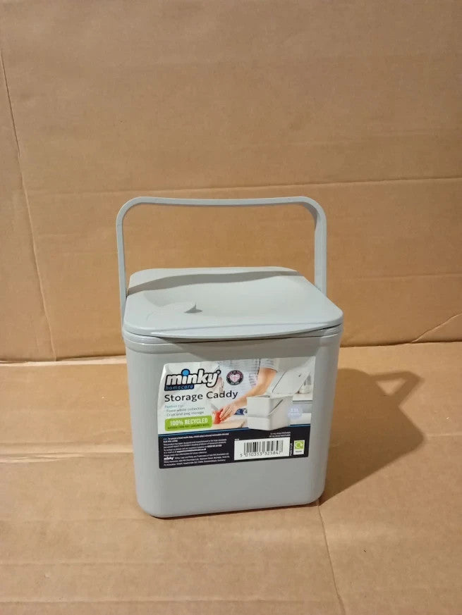 Minky 3.5L Kitchen Food Waste Caddy Bin Recycling Storage Caddy UK Made New