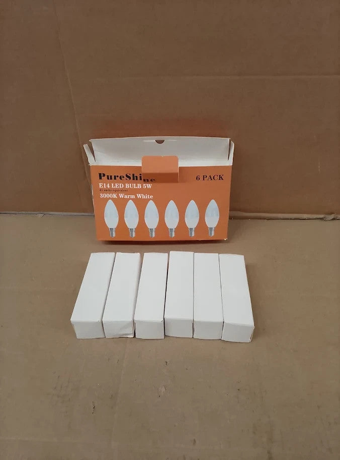 PureShine Ses E14 Led Light Bulb Warm White Small Edison Screw 40w New