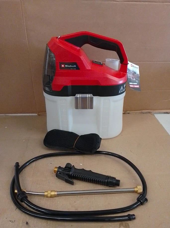 Einhell Cordless Electric Pressure Sprayer 18V Power X Change7.5L Tank New