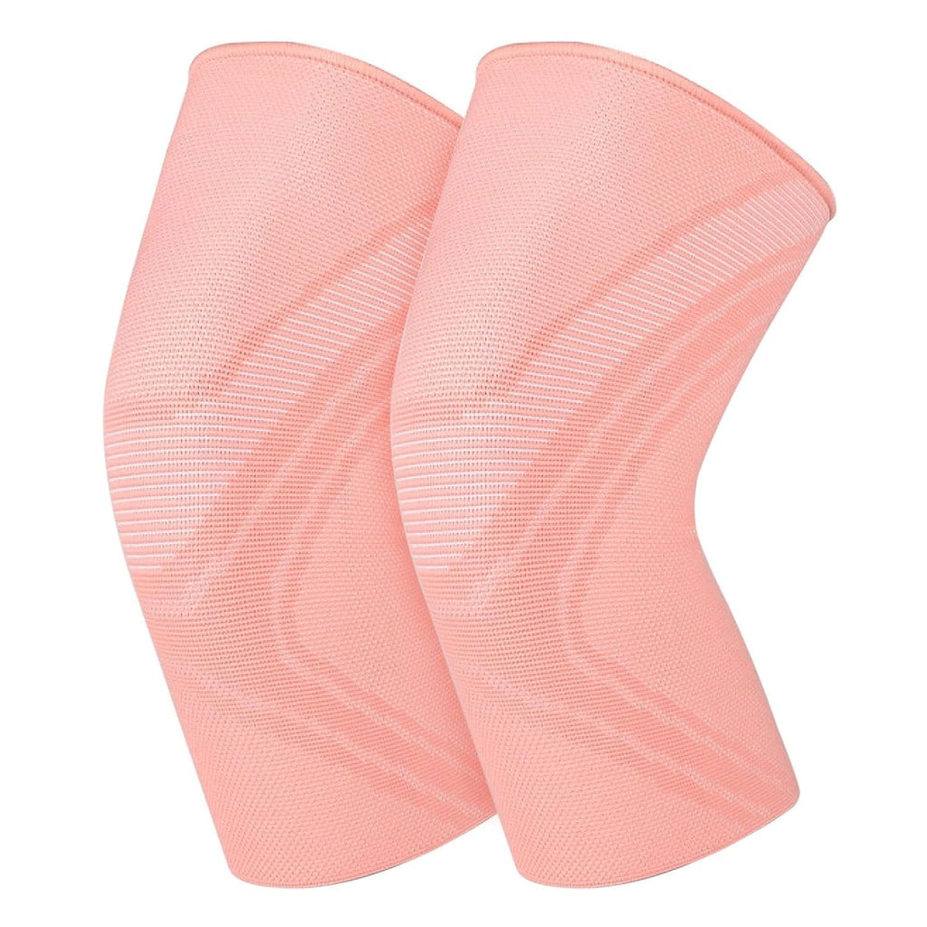 BOODPET Knee Support Brace 2 Pieces M Pastel Compression Anti Slip Sleeve New