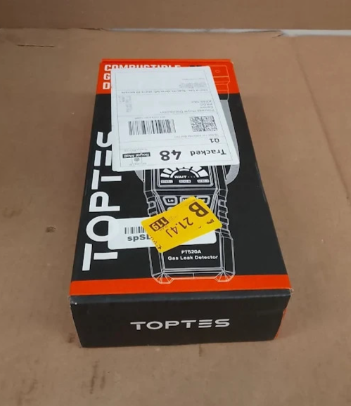 PT520A Gas Leak Detector 43.5cm Probe Methane Propane Butane Orange Design New