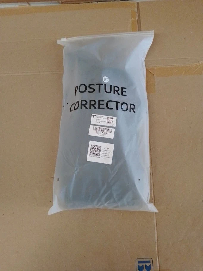 Back Support Brace Posture Corrector Breathable Shoulder Neck Lumbar XXL New