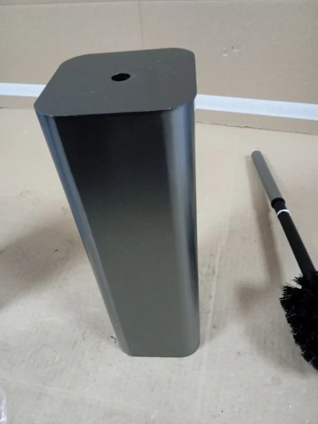 Gedy Jack Brush Stainless Steel Gunmetal Floor 8.3x8.3x38cm