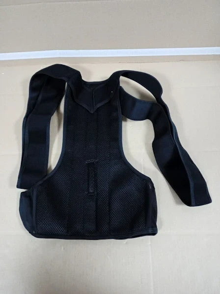 UIOF Posture Corrector Breathable Back Support Belt Neck Shoulder Large New