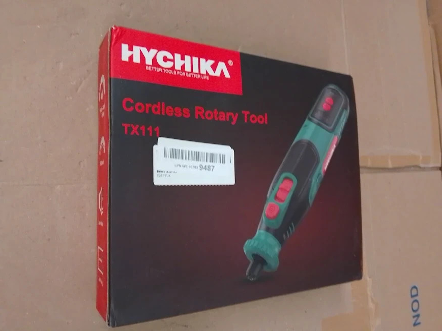 Hychika Cordless Rotary Tool 8V 2.0Ah Larger Battery 5 Speed 30000RPM Max