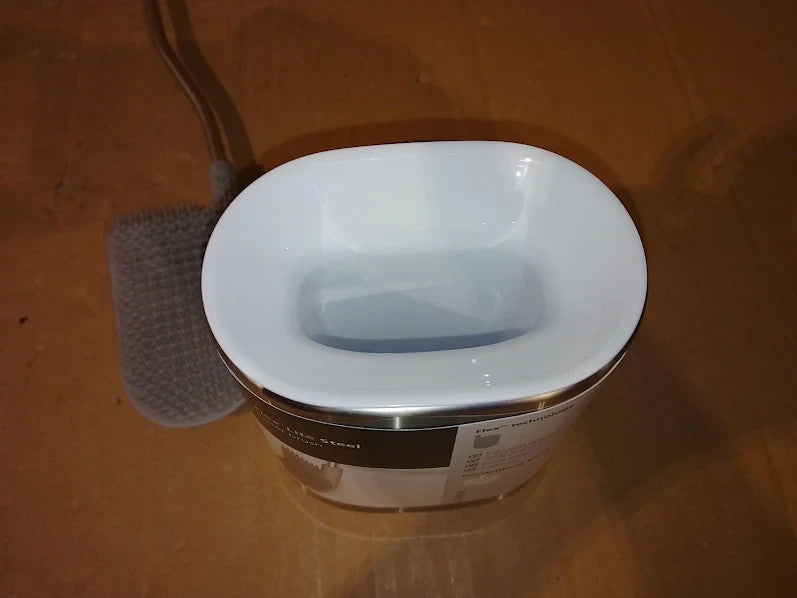 Joseph Joseph Flex Lite Silicone Toilet Brush Slimline 4.92x3.5x16.73in New