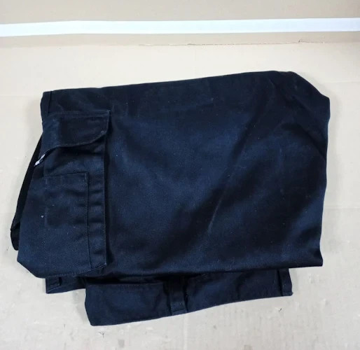 TuffStuff 711 Pro Work Trousers Mens Black Workwear 44W Modern Heavy Duty Design