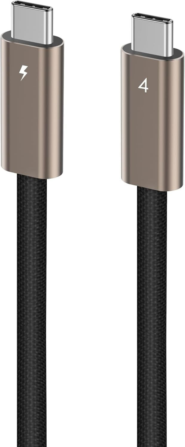Ubluker USB C To USB C Cable 40Gbps 1M USB4 Cable Data Sync Video Audio New