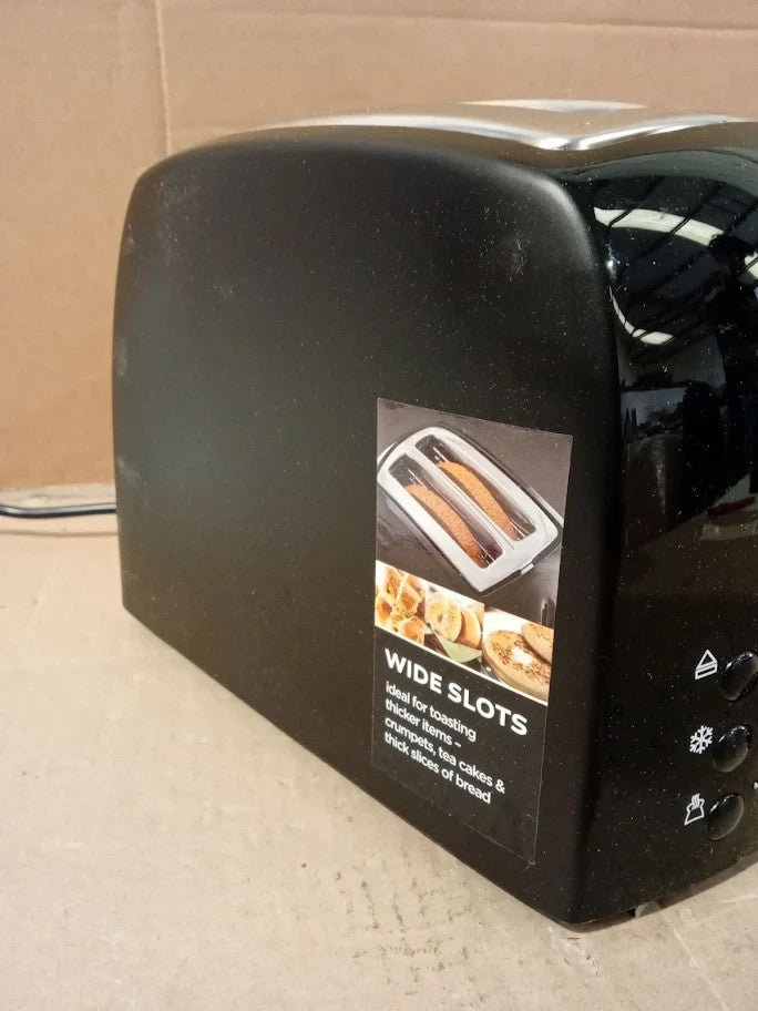 Russell Hobbs Textures 2 Slice Toaster Extra Wide Slots 6 Browning levels