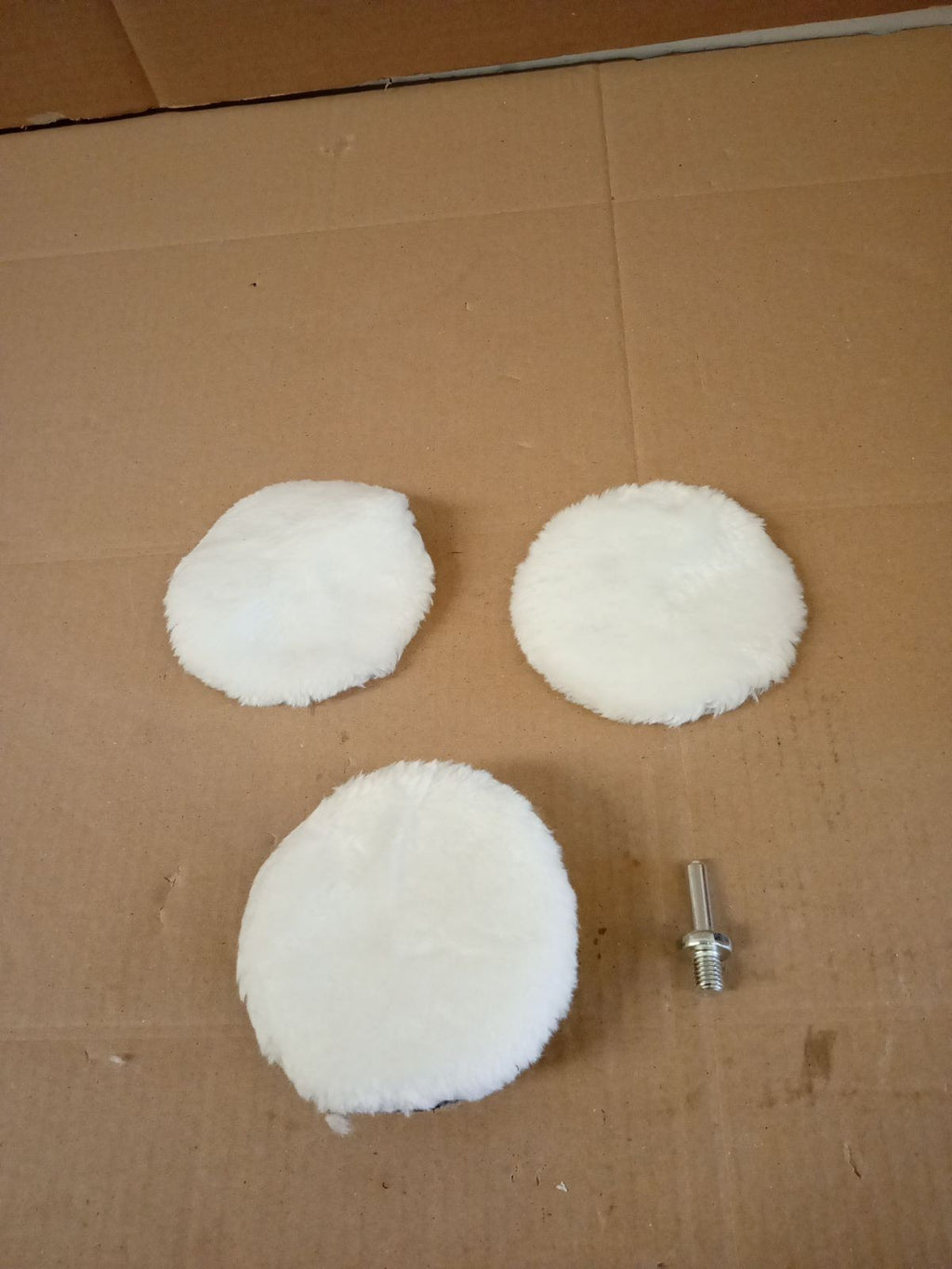 5 Pieces Car Buffer Polisher Pads Drill Attachment Polishing Buffing Mop Wheel