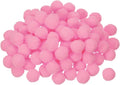 Sourcing Map Pom Felt Balls Felting Fabric 2cm 20mm Pink Home Crafts Project New