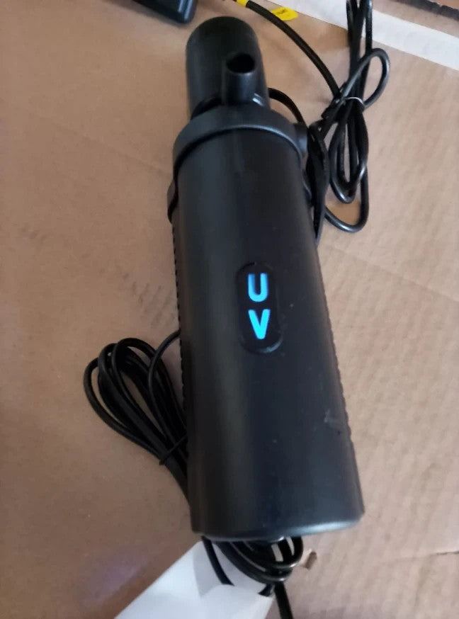 Tararium 600L/H 4 in 1 Aquarium Filter UV Pump Clarifier Silent 40 150L Tank