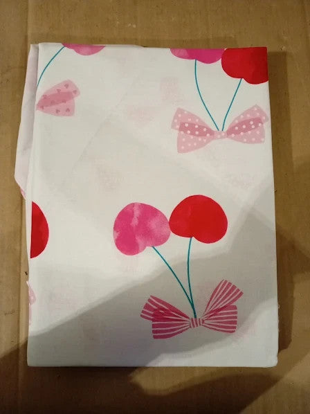 Catherine Lansfield Cherries Double Duvet Cover 200x200cm Pillowcases 50x75cm