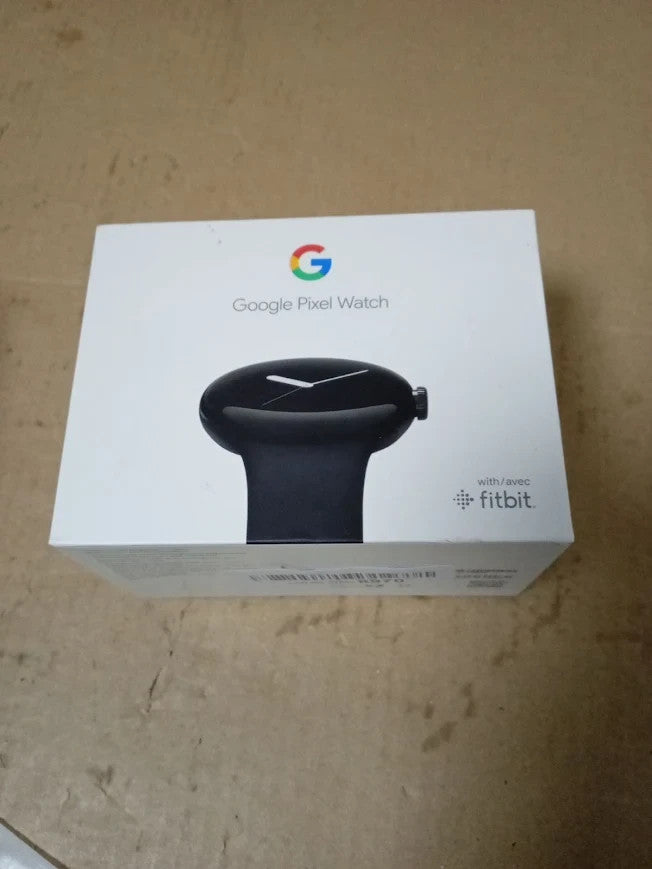 Google Smartwatch USB Black With Obsidian Strap Sleek Stylish One Size 41mm