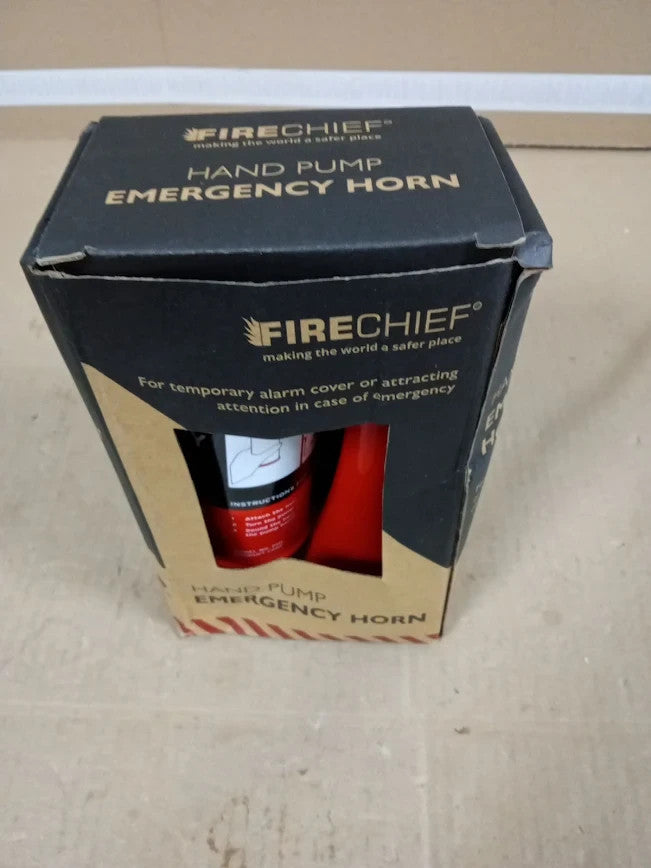 Firechief Hand Pump Air Horn Reusable Airhorn Raising Alarm In Emergencies New