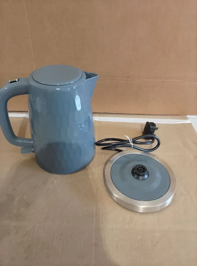 Russell Hobbs Honeycomb Electric 1.7L Cordless Kettle Fast Boil 3kw Grey New