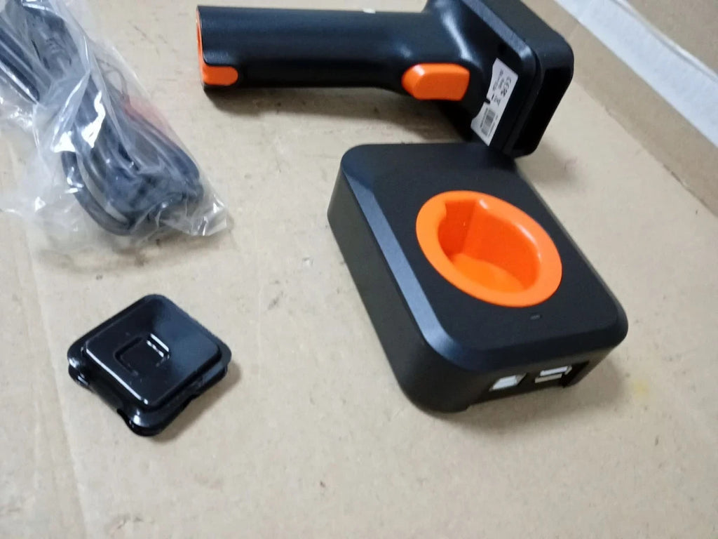 Tera 2D Barcode Scanner Wireless Bluetooth QR Code Scanner Time Display New