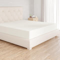 Amazon Basics Bedding Soft Microfibre Super King Sheet White 180x200cm New