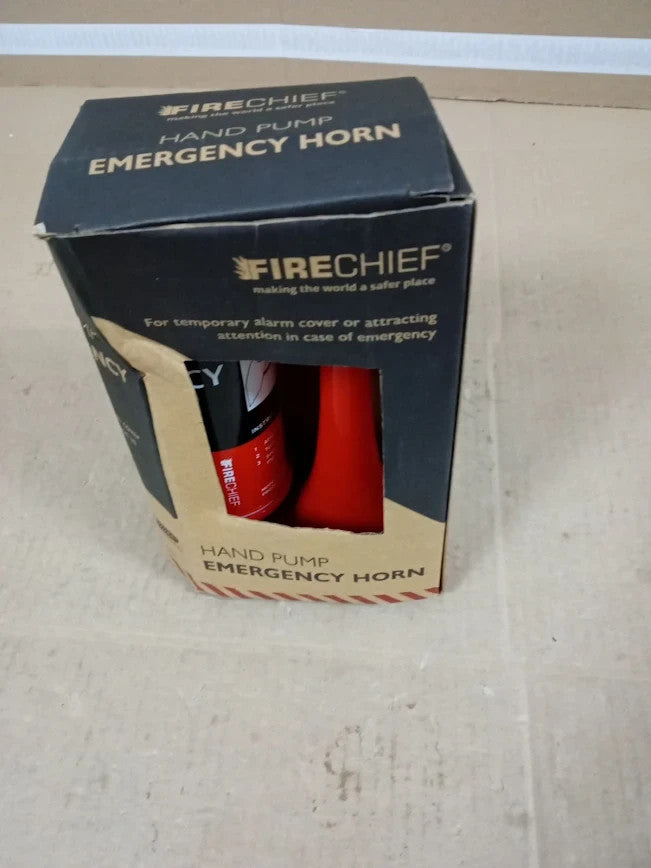 Firechief Hand Pump Air Horn Reusable Airhorn Raising Alarm Emergencies Loud New