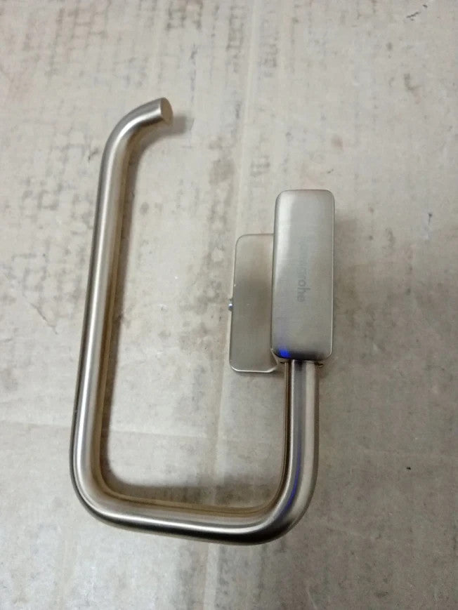 Hansgrohe AddStoris Roll Holder Shelf Polished Gold Optic Metal 41772990