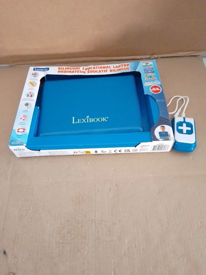 Lexibook Educational And Bilingual Laptop French English Math Colour Screen 3+