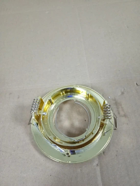 Knightsbridge Recessed Spotlight Tilt Twist Lock Downlight Brass New
