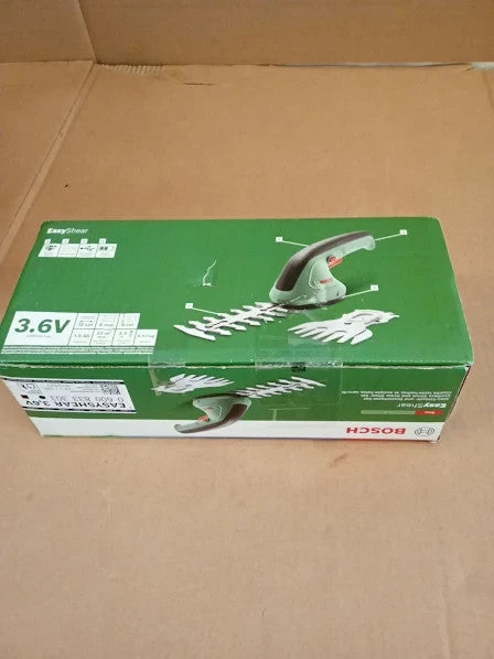 Bosch Cordless Hedge Trimmer Grass 3.6V Battery Runtime 40min 20x20x20cm New