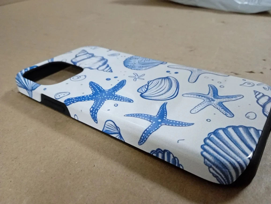 iPhone 12 & 12 Pro Coastal Summer Italian Mosaic European Preppy Phone Case New