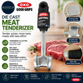 OXO Good Grips Die Cast Meat Tenderizer Die Cast Aluminium Construction Angle