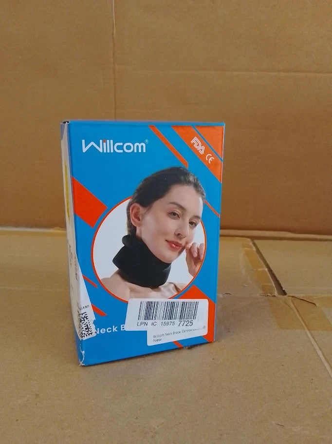 Willcom Neck Support Collar Foam Cervical Soft Brace Pain Torticollis Medium New