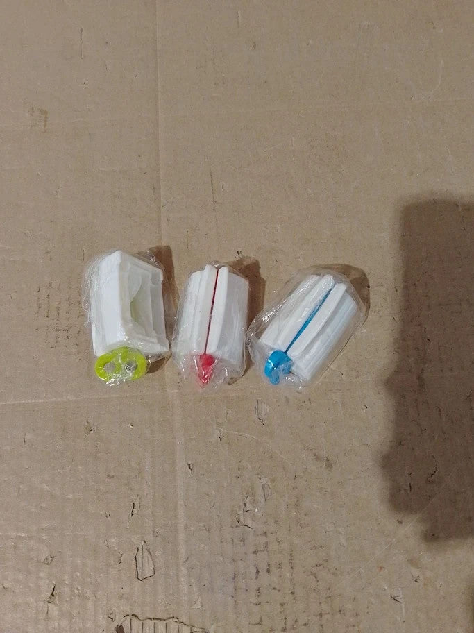 Toothpaste Tube Holder Seat Holder 3 Pack Bathroom Accessories Mixed Colors New