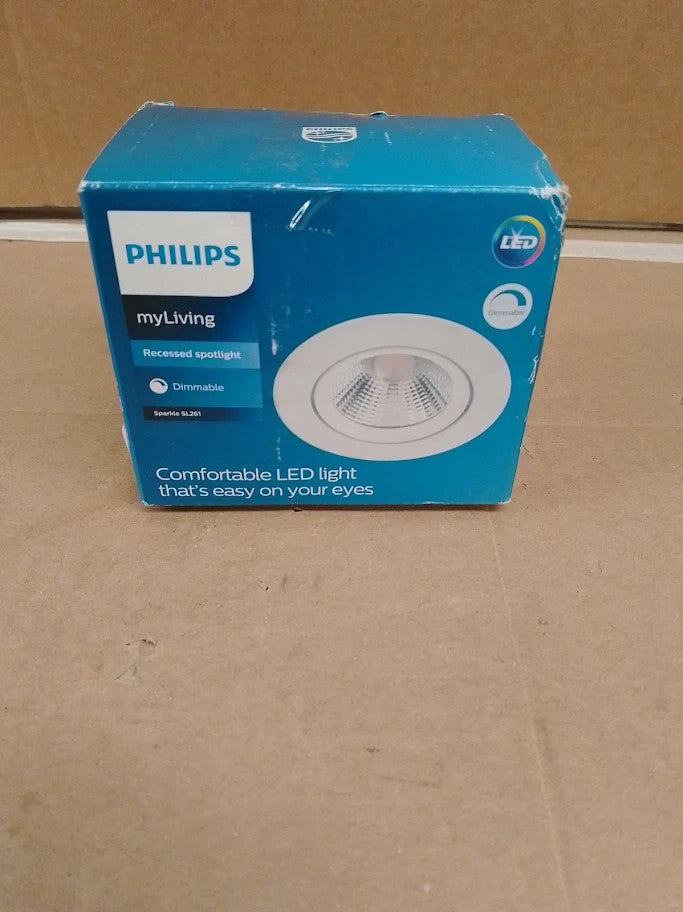 Philips LED Sparkle Spotlight 2700k 5.5w Warm White Indoor Ceiling Bedroom New