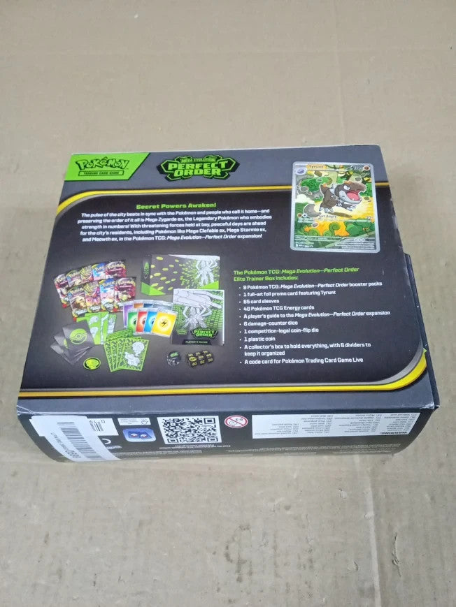 Pokemon TCG Mega Evolution Perfect Order Elite Trainer Box Trading Card Game