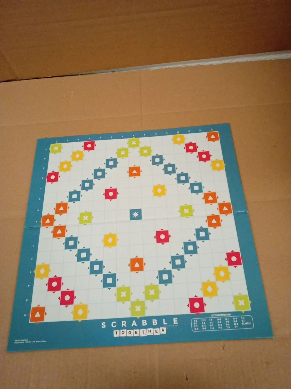 Mattel Scrabble Board Game HWD43 Family Word Two Ways To Play 2-4 Players New