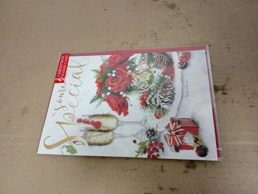 Someone Special Singing Musical Christmas Card Xmas Sound Range XSING014 New