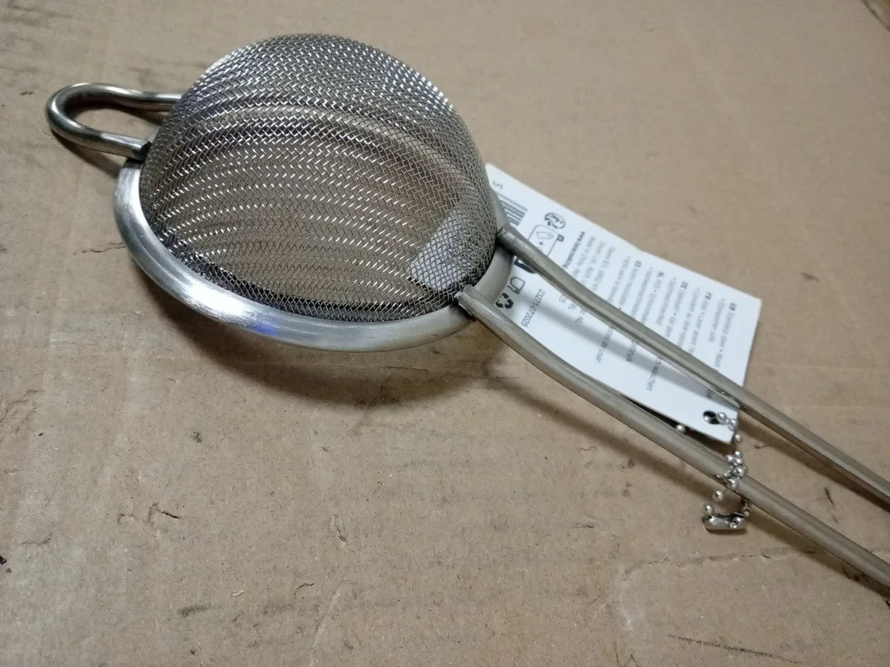Tala Stainless Steel Sieve 8cm Diameter Fine Mesh Perfect Dusting Cake New