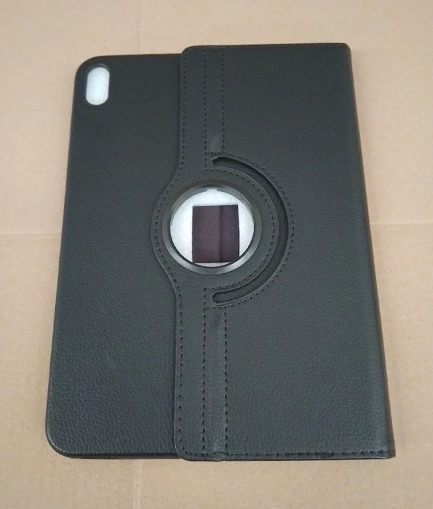 IPad Air 11 M4/M3/M2 Case 360° Rotating Stand Smart Folio Cover Black Design