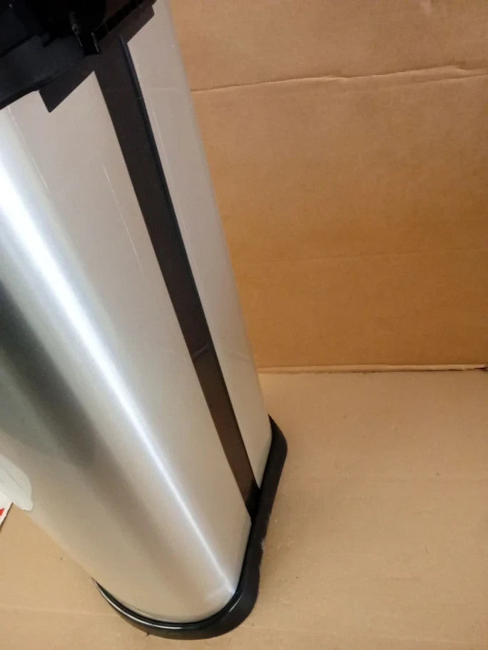 Habitat 50 Litre Brushed Stainless Steel Sensor 62.9x43.2x27.9cm Bin