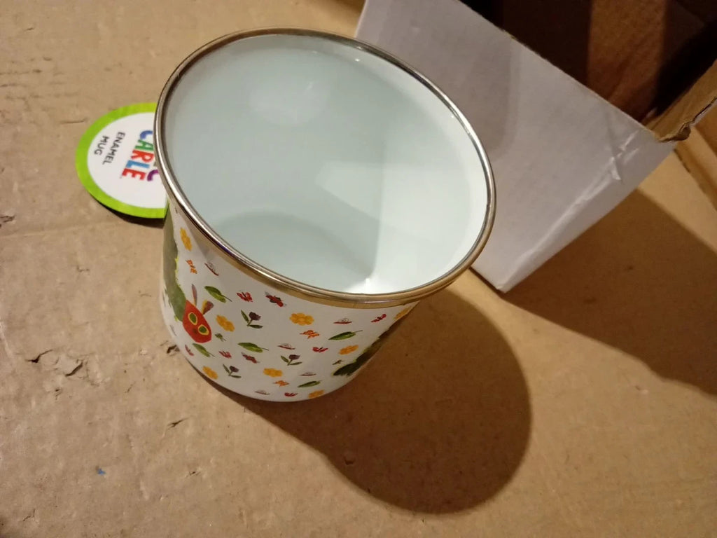 World Of Eric Carle Enamel Mug The Very Hungry Catapillar 320ML New