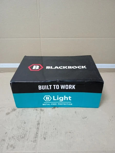 Blackrock ESD Oxford Smart Safety Shoes Composite Black Metal Free UK 6 New