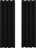 Deconovo Blackout Super Soft Thermal Insulated Curtains 46x63in New