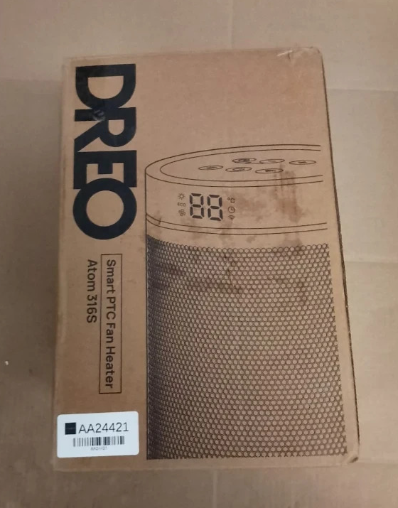 Dreo Smart 1500W Electric Space Heater Portable Ceramic Fan Heavy Duty Alexa New