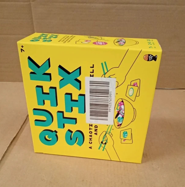 Quik Stix Family Board Game Fast Chopstick Party Game 2+ Players Quality New