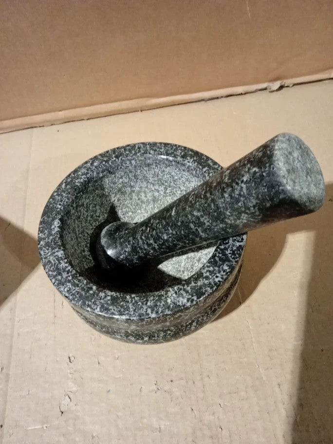 Cole & Mason Worcester Black Pestle Mortar Set Granite Spice Grinder 140mm New