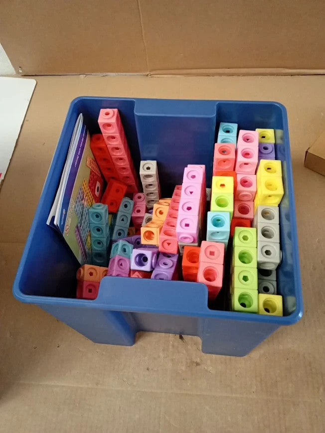 Learning Resources MathLink Cubes Numberblocks Heroes Zeroes Activity 3+
