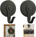 AUXPhome 2 Pack Magnetic Wreath Hanger Placing One Magnet Either Side New
