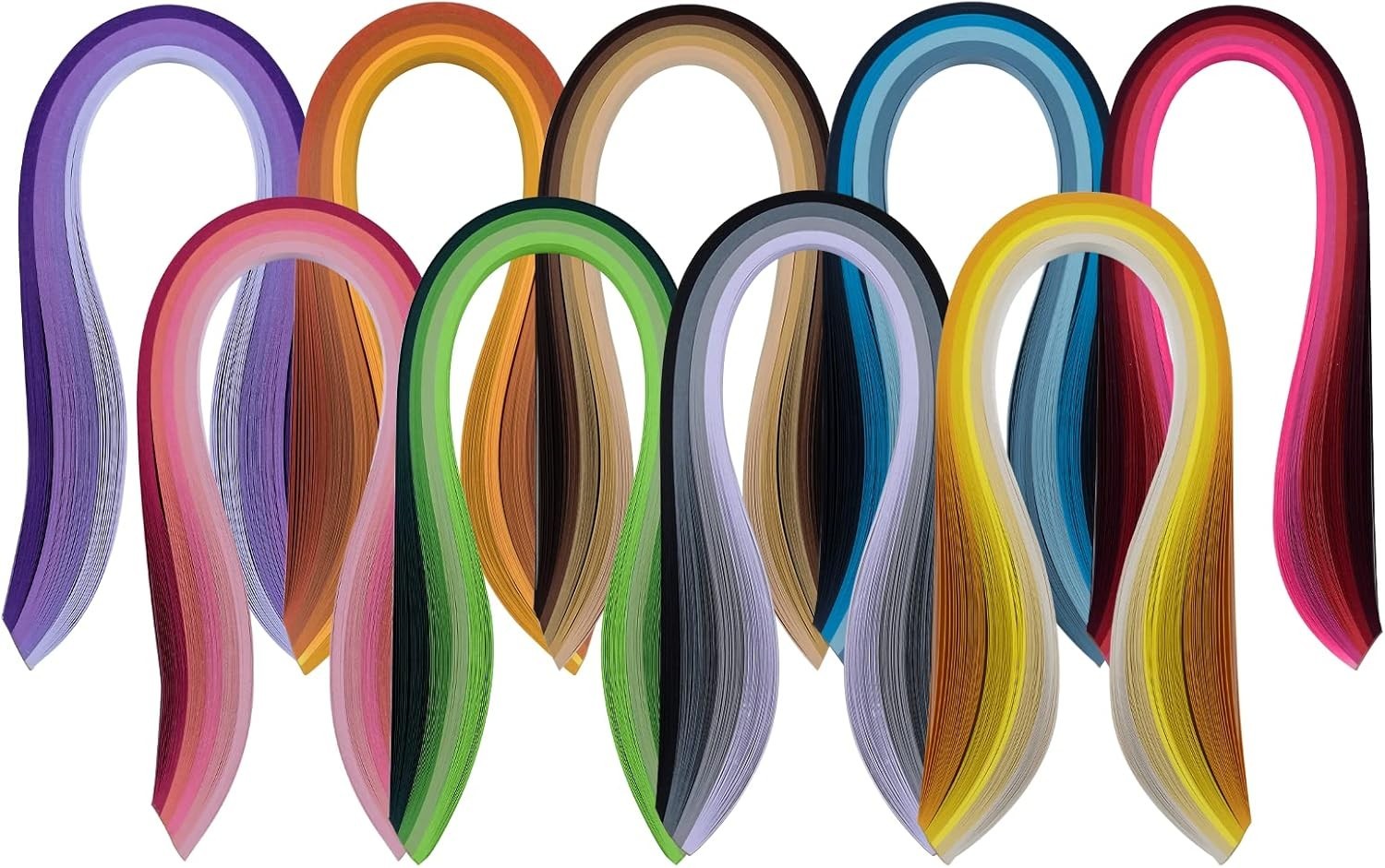5mmx39cm 900 Streifen Papier Farben Quilling Papier Arts Crafts New