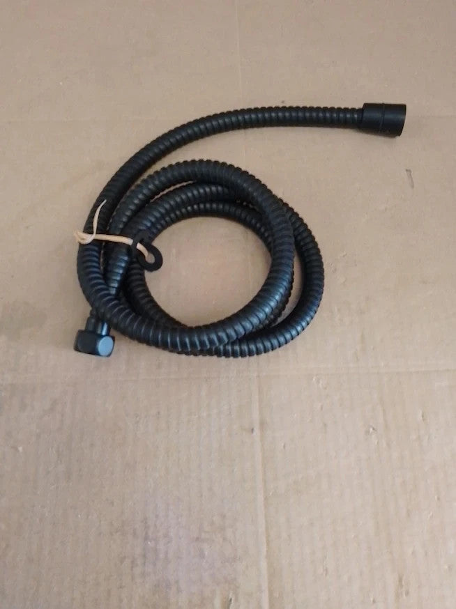 Argos Home 1.5m Shower Hose Black Bathroom Replacement Flexible Pipe Design New
