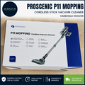 Proscenic P11 Mopping Cordless Stick Vacuum Cleaner Handheld Hoover Black