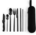 Elevate Your Outdoor Experience Hecef Travel Cutlery Set Camping